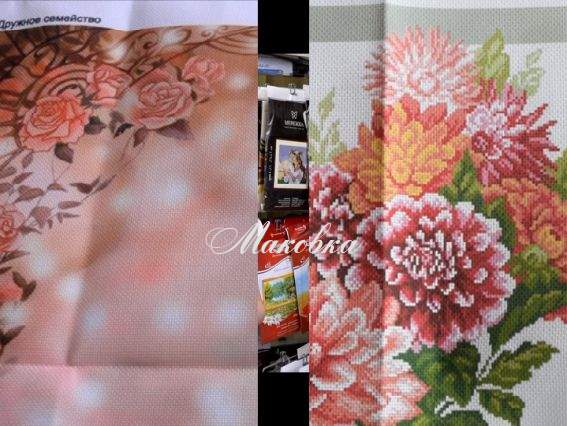 Чем отличается дизайнерская канва от канвы с рисунком?