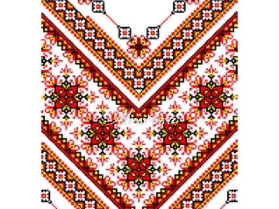 Свадебный рушнык КРК-2005 с рисунком Орнамент Радость, 37x200 см Свадебный рушнык КРК-2005 с рисунком Орнамент Радость, 37x200 см