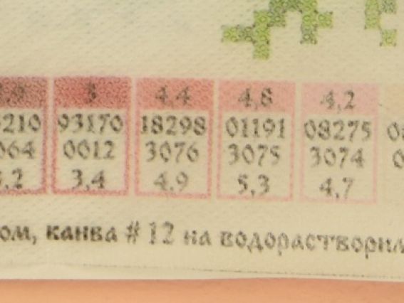 Водорозчинний Флизелин з малюнком КФВ-4034 Троянди й фіалки, Каролінка