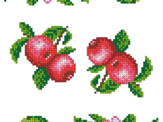 Флизелин водорастворимый КФО-4001 Яблоня, А-4, Каролинка Флизелин водорастворимый КФО-4001 Яблоня, А-4, Каролинка