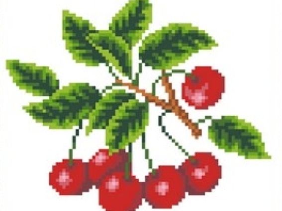 Флизелин водорастворимый КФО-4016 Вишня, А-4, Каролинка Флизелин водорастворимый КФО-4016 Вишня, А-4, Каролинка