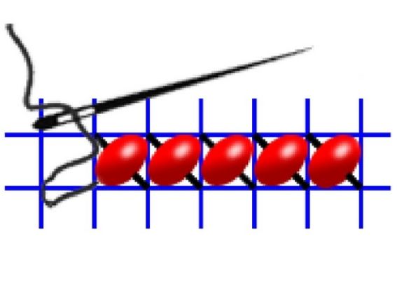 Флизелин водорастворимый КФО-5003 Сетка под бісер, А-5, Каролинка Флизелин водорастворимый КФО-5003 Сетка под бісер, А-5, Каролинка