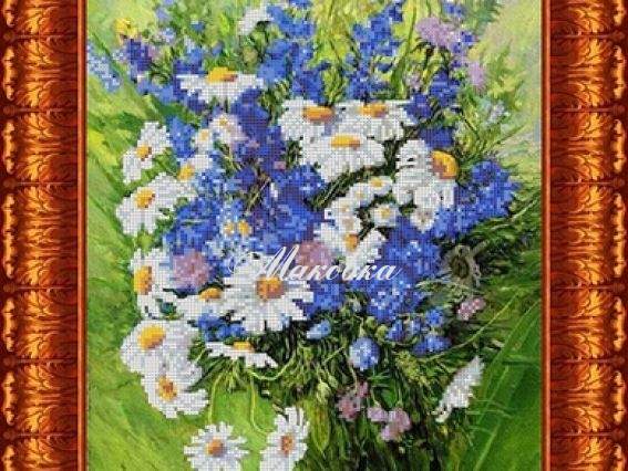 Схема на ткани КБЦ-3024 Летняя симфония, Каролинка Схема на ткани КБЦ-3024 Летняя симфония, Каролинка