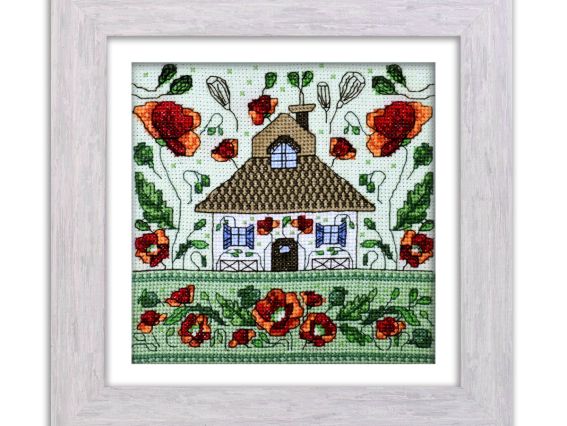 Набор для вышивания нитками крестом N 100 Феерия лета, Кольорова