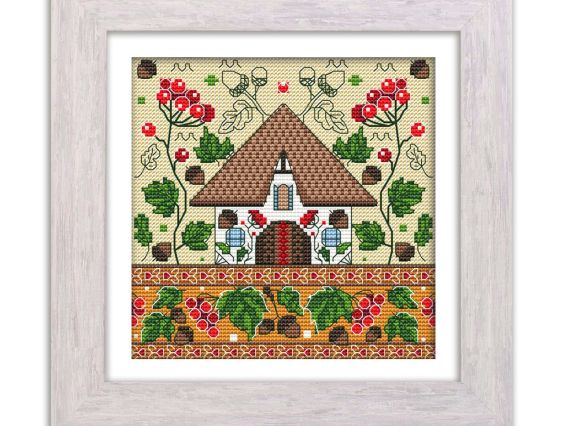 Набір для вишивання нитками хрестом N 103 Феєрія осені, Кольорова