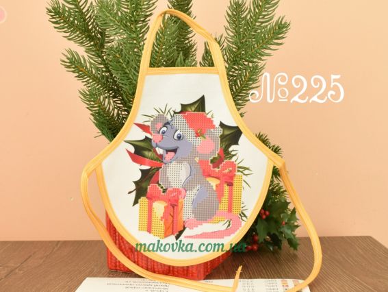 Фартук на бутылку №225 Крыска с коробочкой, габардин, ТМ Красуня Фартук на бутылку №225 Крыска с коробочкой, габардин, ТМ Красуня