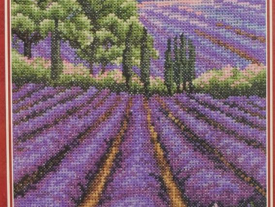 PCE0807 Лавандовое поле (Provence Lavender Scape) ANCHOR набір для вишивання