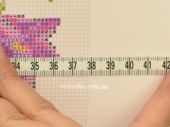 Заготовка под вышивку бисером или нитками Сумка Котенок в цветах, белый атлас №84