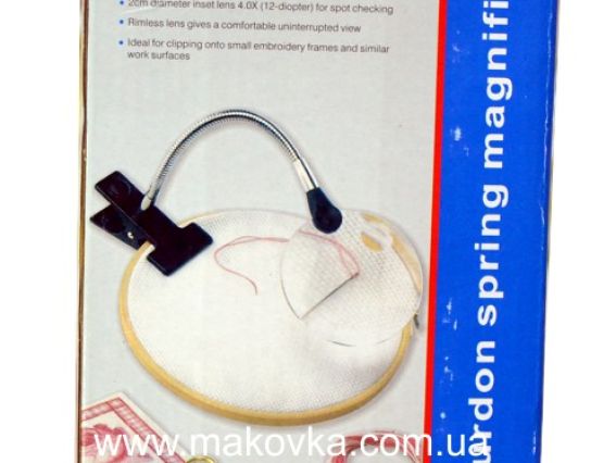 Лупа для вишивки з гнучким тримачем і затискачем, MG-15122-2