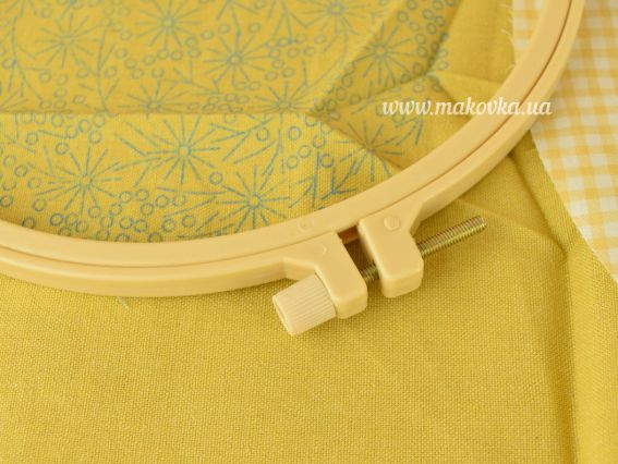 Набір для творчості Клатч з фермуаром В-02 Ромашкі на жовтому, 16,5*20 см 