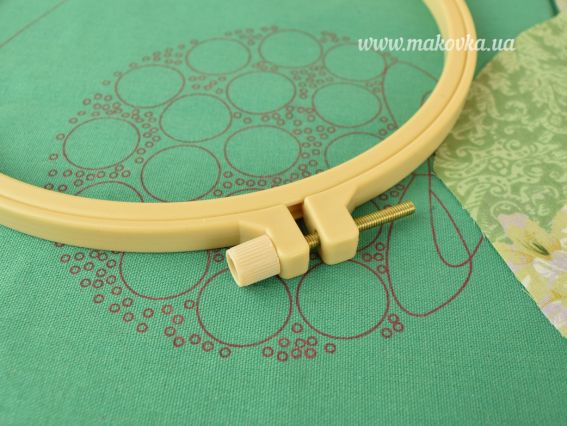 Набір для творчості Клатч з фермуаром В-04 Троянди на м'ятному, 16.5 * 20 см 