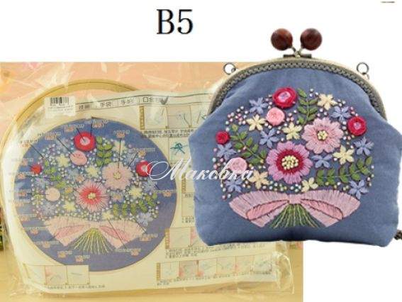 Как вышивать бисером готовый клатч? 