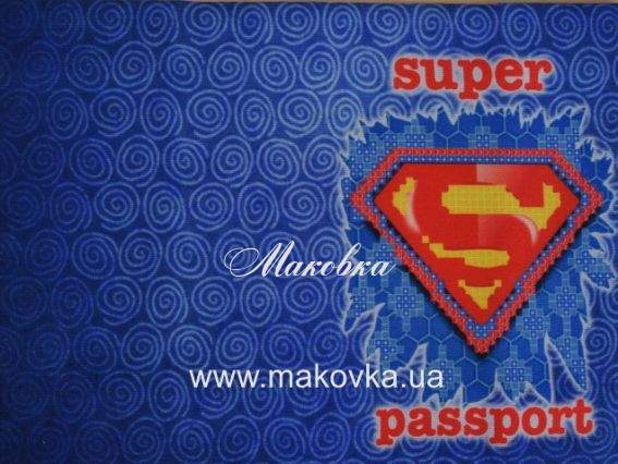 Обкладинка на паспорт під вишивку №49 Супер-паспорт Обкладинка на паспорт під вишивку №49 Супер-паспорт