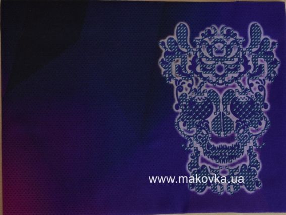 Обложка на паспорт под вышивку №51 Синий с маской Обложка на паспорт под вышивку №51 Синий с маской