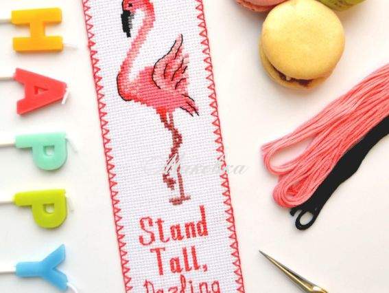 Закладка Фламинго SK2-70 Повитруля, набор для вышивания нитками Закладка Фламинго SK2-70 Повитруля, набор для вышивания нитками