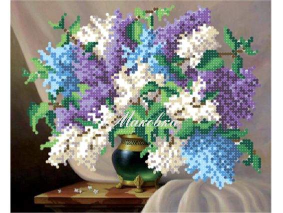 Вишивка бісером Бузковий настрій, НБ6 12, Повітруля