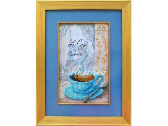 Вышивка бісером Ароматный кофе, НБ7 01, Повитруля