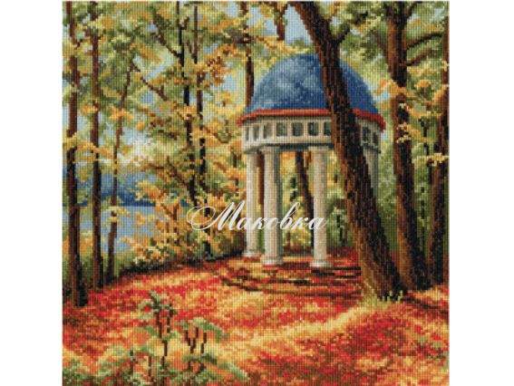 Вышивка нитками Осенний парк, П5 007, Повитруля Вышивка нитками Осенний парк, П5 007, Повитруля