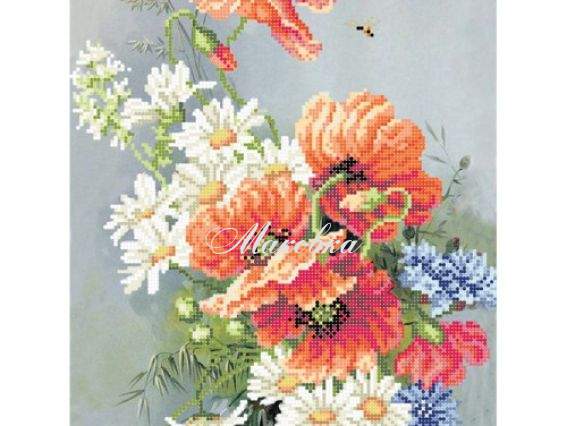 Схема на ткани Б6-44 Аромат лета, Повитруля, атлас Схема на ткани Б6-44 Аромат лета, Повитруля, атлас