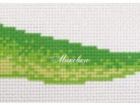 Канва с рисунком Закладка СК2-11 Зеленый перчик, Повитруля Канва с рисунком Закладка СК2-11 Зеленый перчик, Повитруля