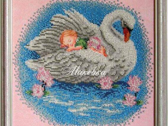 Рисунок на ткани Счастливым родителям доченьки, СД-02 Солес, для вышивки бисером Рисунок на ткани Счастливым родителям доченьки, СД-02 Солес, для вышивки бисером