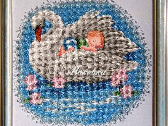 Рисунок на ткани Счастливым родителям доченьки, СД-01 Солес, для вышивки бісером Рисунок на ткани Счастливым родителям доченьки, СД-01 Солес, для вышивки бісером