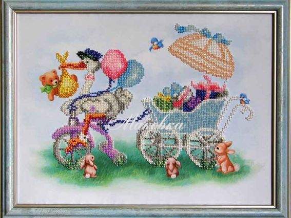 Рисунок на ткани Сыночка заказывали? СД-07, Солес, для вышивки бисером