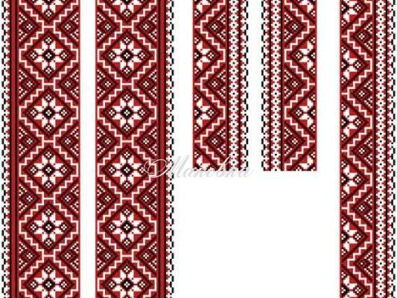 Заготовка Мужская сорочка СЧд-008, ТМ Барвиста Вишиванка, на домотканном полотне Заготовка Мужская сорочка СЧд-008, ТМ Барвиста Вишиванка, на домотканном полотне