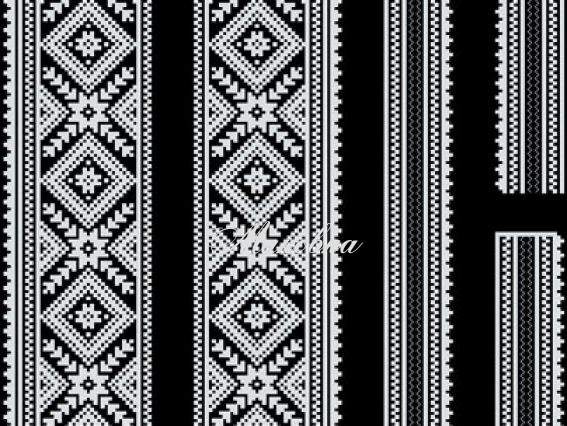 Заготовка Мужская сорочка чёрная СЧдЧ-006, ТМ Барвиста Вишиванка, домотканная Заготовка Мужская сорочка чёрная СЧдЧ-006, ТМ Барвиста Вишиванка, домотканная