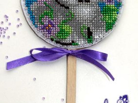 Бісерная Пасхальная Пысаночка W-06 кролик, Мережка Бісерная Пасхальная Пысаночка W-06 кролик, Мережка