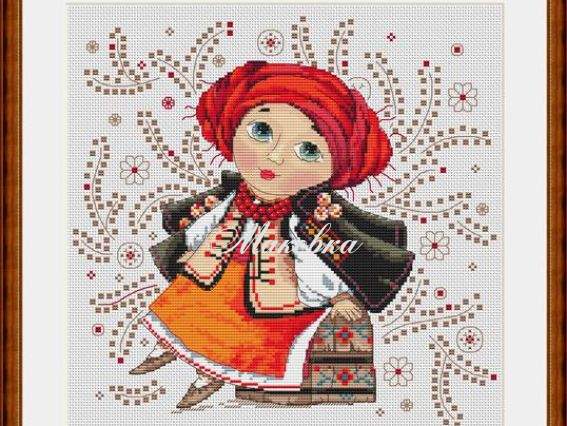 Набор для вышивания На посагу, К-01, ТМ Мережка