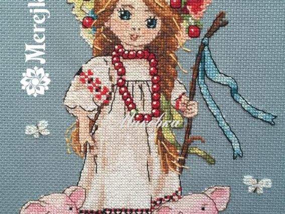 Набор для вышивания Пастушка К-33 (к-43), Мережка