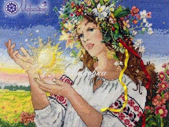 Набор для вышивания Рассвет (Світанок) К-21, Мережка