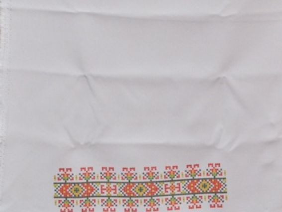 Заготовка для вышивания детской сорочки Д-14 Розы, Мережка