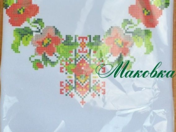 Заготовка для вышивания детской сорочки Д-07, ТМ Мережка Заготовка для вышивания детской сорочки Д-07, ТМ Мережка