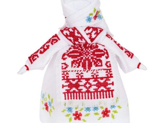 Лялька мотанка, ФЛ-01 ВДВ, набор для вышивания и изготовленя мотанки