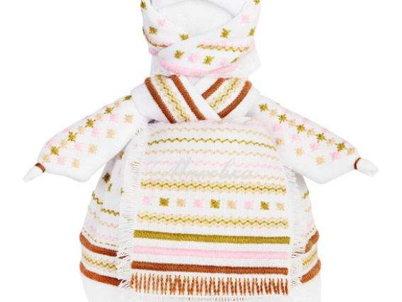 Лялька мотанка, ФЛ-02 ВДВ, набор для вышивания и изготовленя мотанки