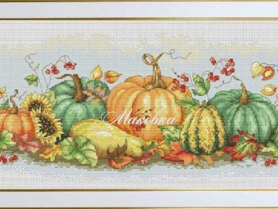 Осінній врожай, М-299 ВДВ вишивка нитками
