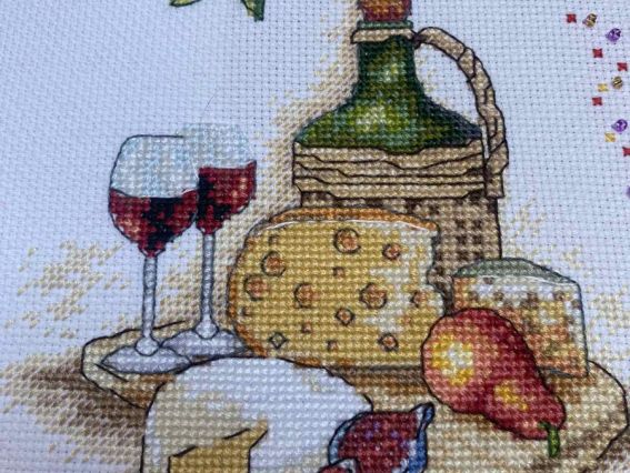 Набір для вишивання нитками муліне М-0303 Магія ароматів, ВДВ семплер