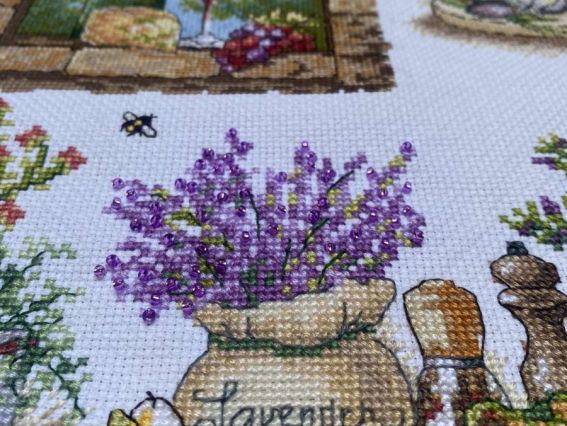 Набір для вишивання нитками муліне М-0303 Магія ароматів, ВДВ семплер