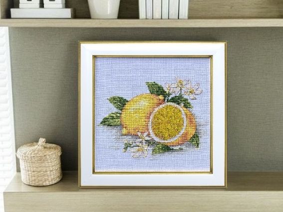 Набір для вишивання нитками Лимон М-309 ВДВ