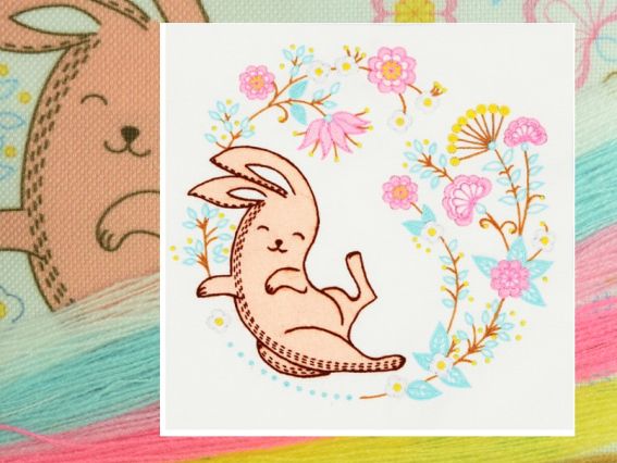 М-0774, Беззаботность, набор для вышивания нитками, ВДВ