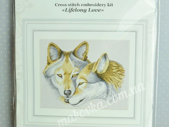 М-0842 Кохання на все життя, набір для вишивання хрестиком,  ВДВ
