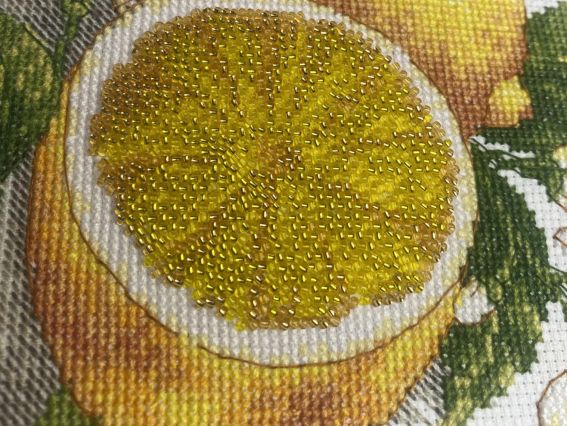 Набір для вишивання нитками Лимон М-309 ВДВ