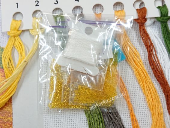 Набір для вишивання нитками Лимон М-309 ВДВ