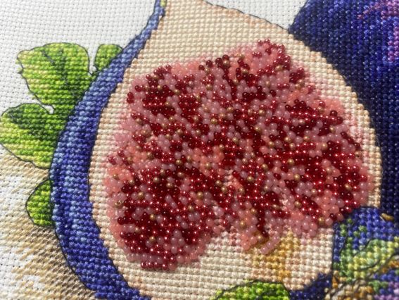 Набір для вишивання нитками та бісером Інжир, М-310 ВДВ