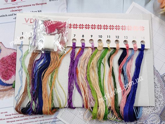 Набір для вишивання нитками та бісером Інжир, М-310 ВДВ