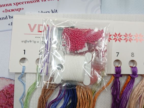 Набір для вишивання нитками та бісером Інжир, М-310 ВДВ