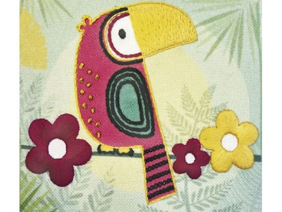 Вышивка декоративными швами ТВ-11 Тукан, ВДВ Вышивка декоративными швами ТВ-11 Тукан, ВДВ