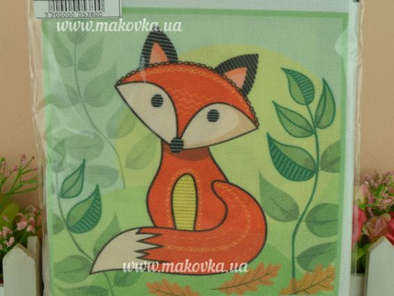 Лисичка, канва всі види швів з нитками, ТВ-12 ВДВ